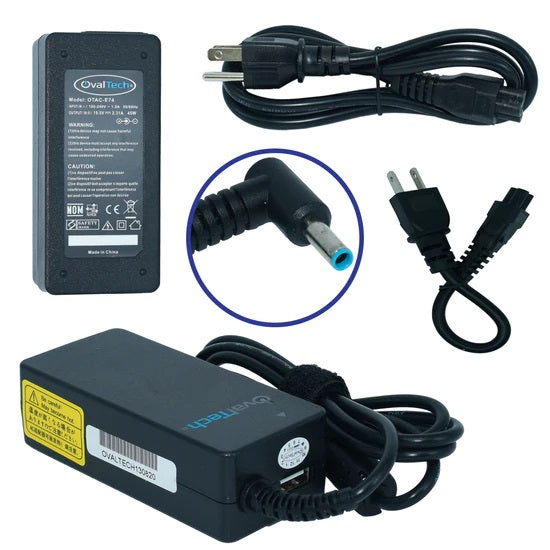Cargador / Adaptador para Laptop OTAC-E74 OVALTECH de 45W 19.5V 2.31A (4.5*3.0) - Cargador / Adaptador para Laptop OTAC-E74 OVALTECH de 45W 19.5V 2.31A (4.5*3.0) -